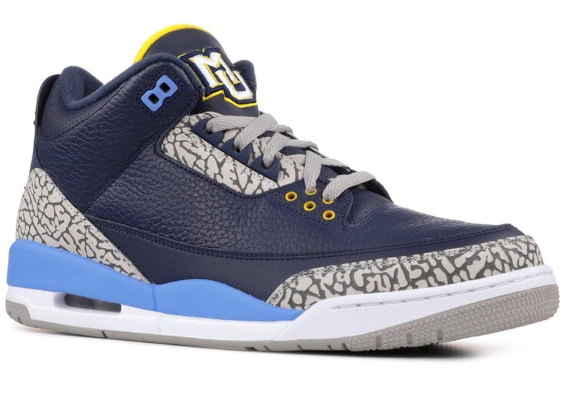 Unc jordan 3 for on sale sale