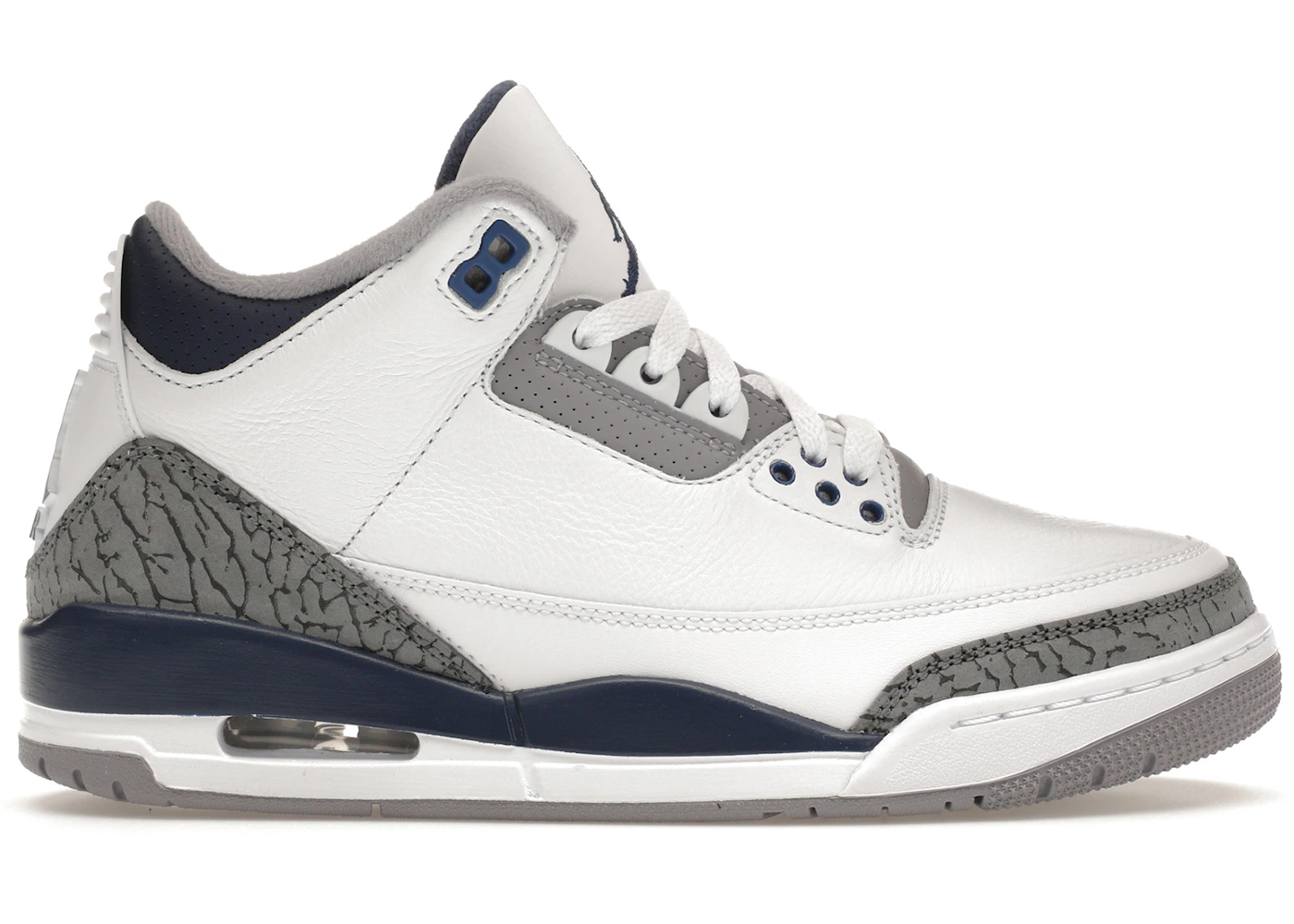 Jordan 3 Retro Midnight Navy Men's - CT8532-140 - US