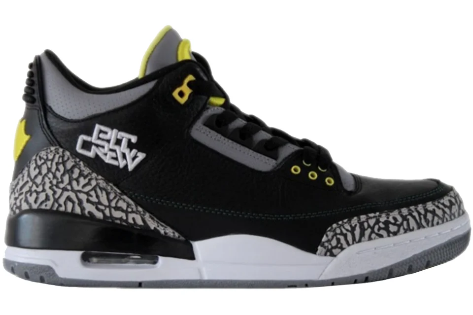 Jordan 3 pit crew Clearance