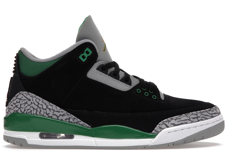 何度か着用していますNIKE AIR JORDAN 3 Pine Green