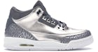 Jordan 3 Retro Premium Heiress Metallic Silver (GS)