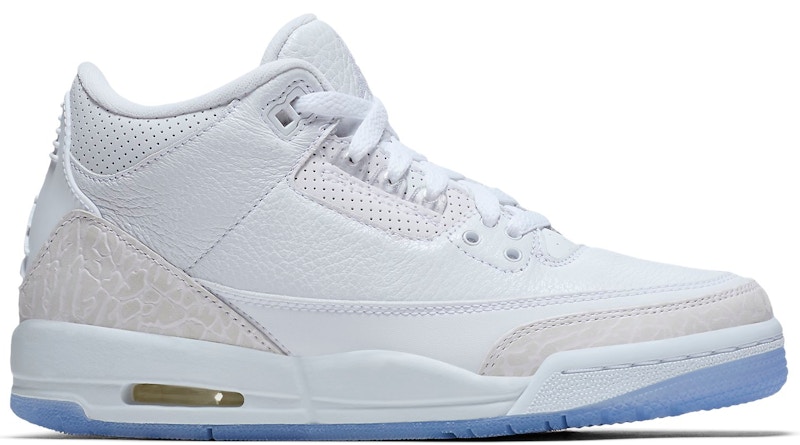 air jordan 3 pure white