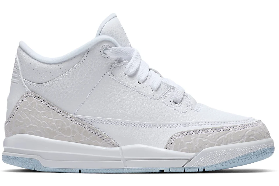 Jordan 3 Retro Pure White 2018 PS F r Kinder 429487 111 DE