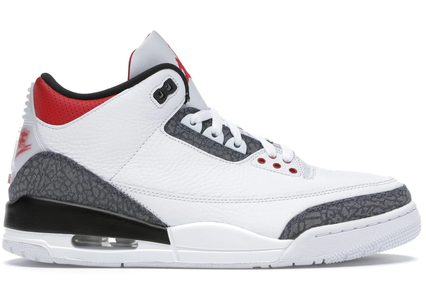 Jordan 3 Retro SE-T CO JP Fire Red Denim Men's - CZ6433-100 - US