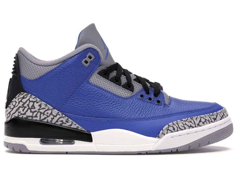 jordan retro 3 blue