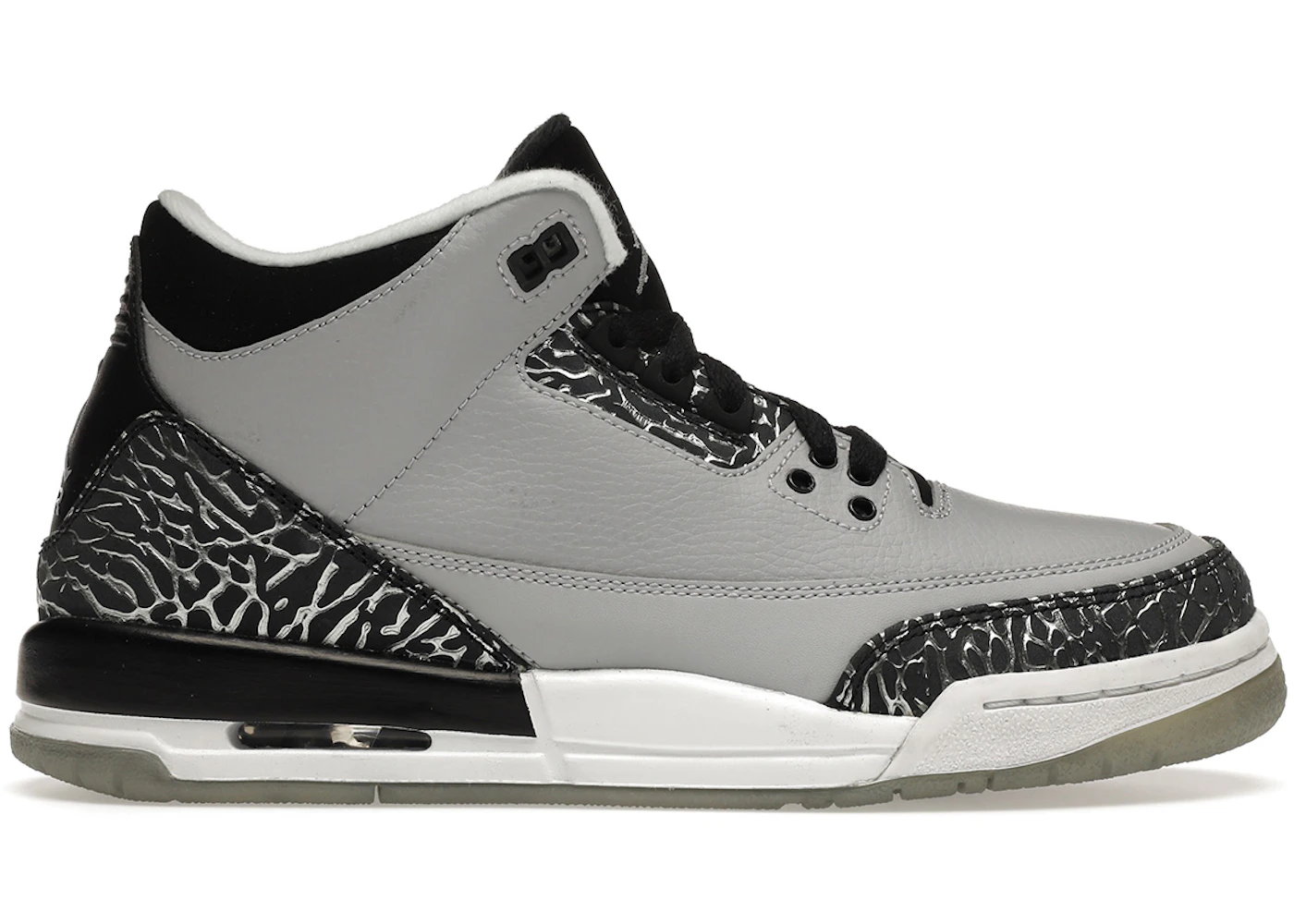Jordan 3 Retro Wolf Grey (GS) - 398614-004 - US