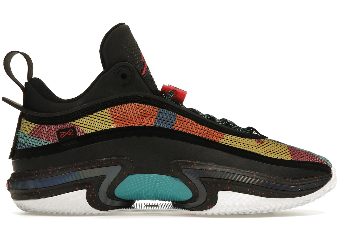 Jordan 36 Low Black Multi-Color Men's - DH0832-063/DH0833-063 - US