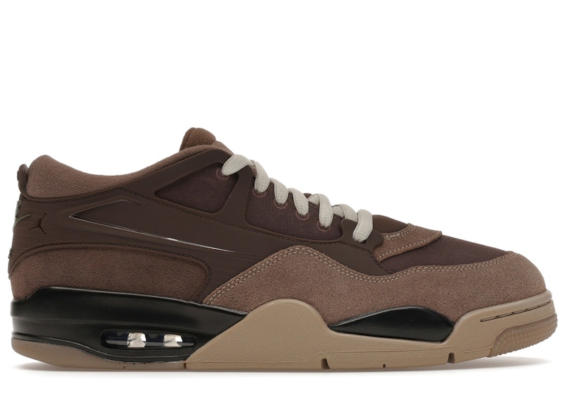Men's Jordan 4 RM Sneakers in Ironstone/Baroque Brown/Light Bone