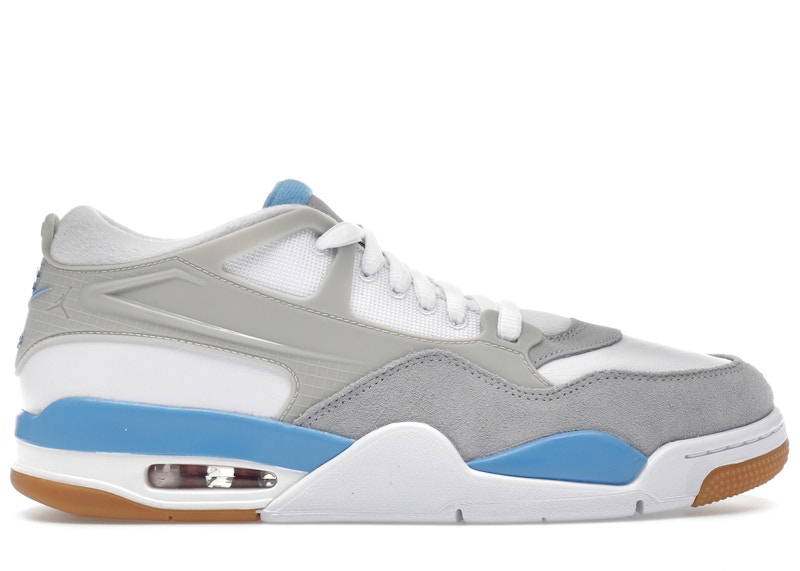 靴 jordan4 BG legend blue Nike Air Jordan 4 Retro BG 'Columbia' Legend Blue GS 408452