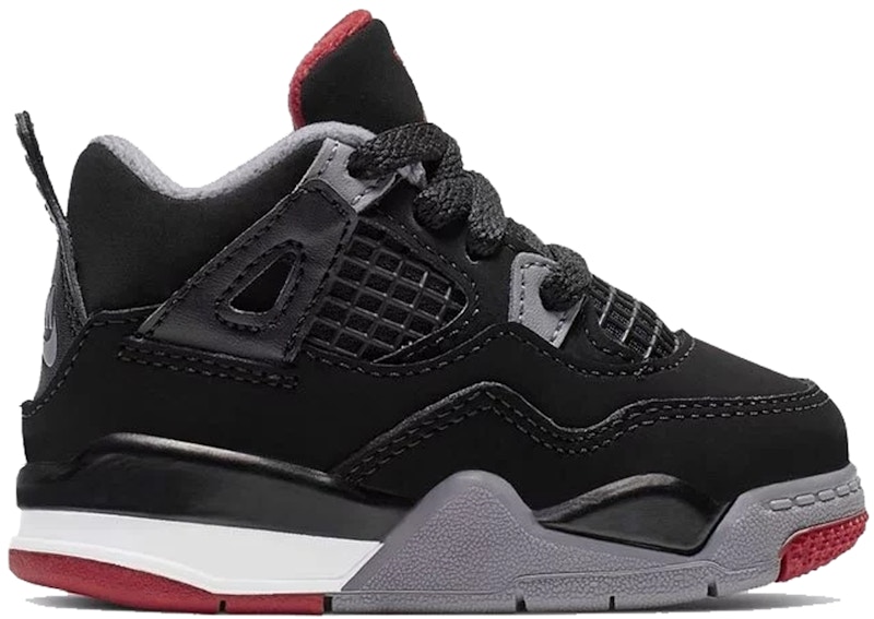 Jordan 4 Retro Bred (2019) (TD) Toddler - BQ7670-060 - US