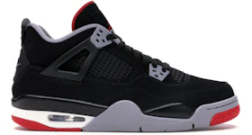 Nike air jordan 4 retro (bred) black-cement-fire red Outlet