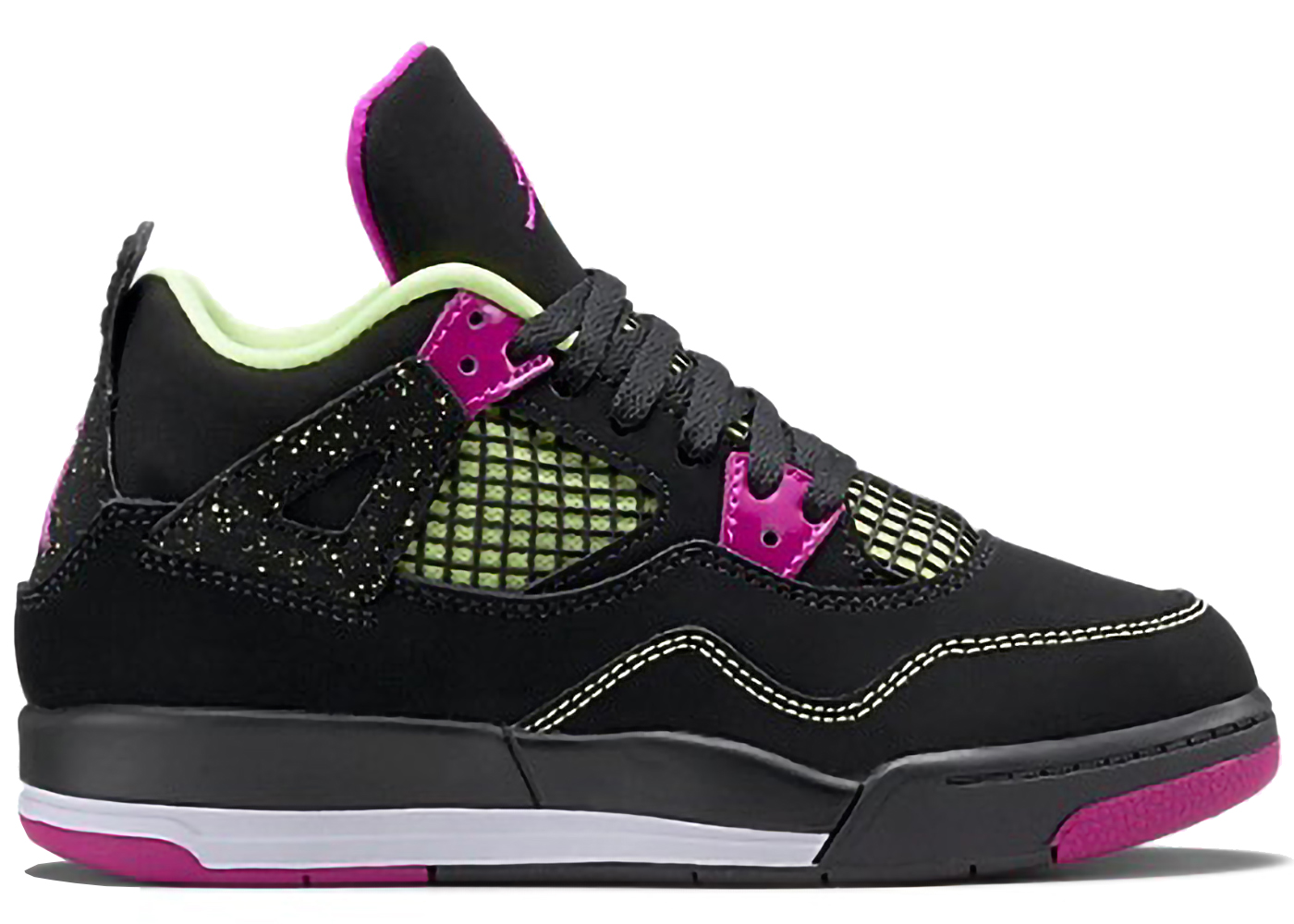 Jordan 4 Retro Fuschia (PS) Kids' - 487725-027 - US