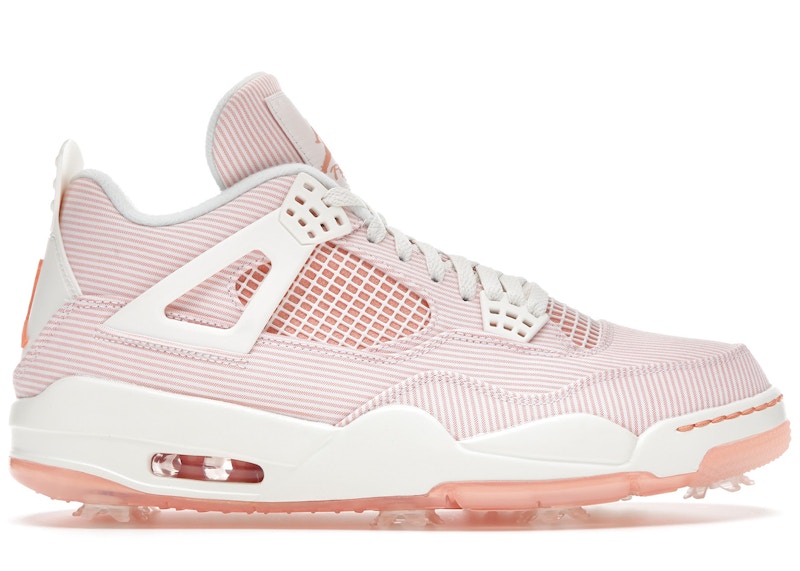 jordan 4 retro golf seersucker pink