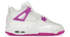 Jordan 4 Retro en violeta fluorescente (para escolares)