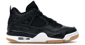 Jordan 4 hot sale black gum bottom