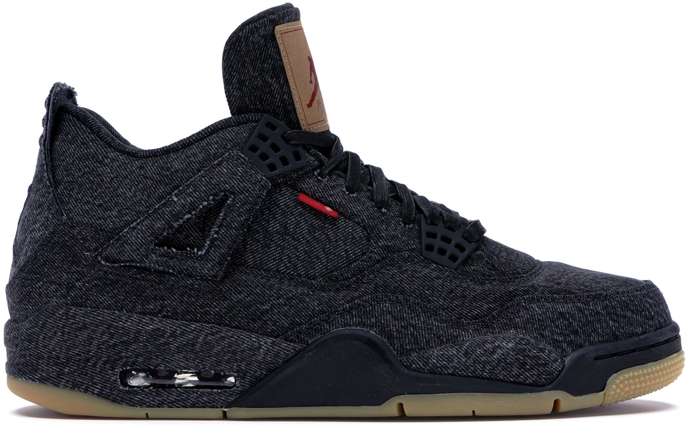 Air Jordan 4 Louis Vuitton Don Black Grey Customs - Sneaker Bar