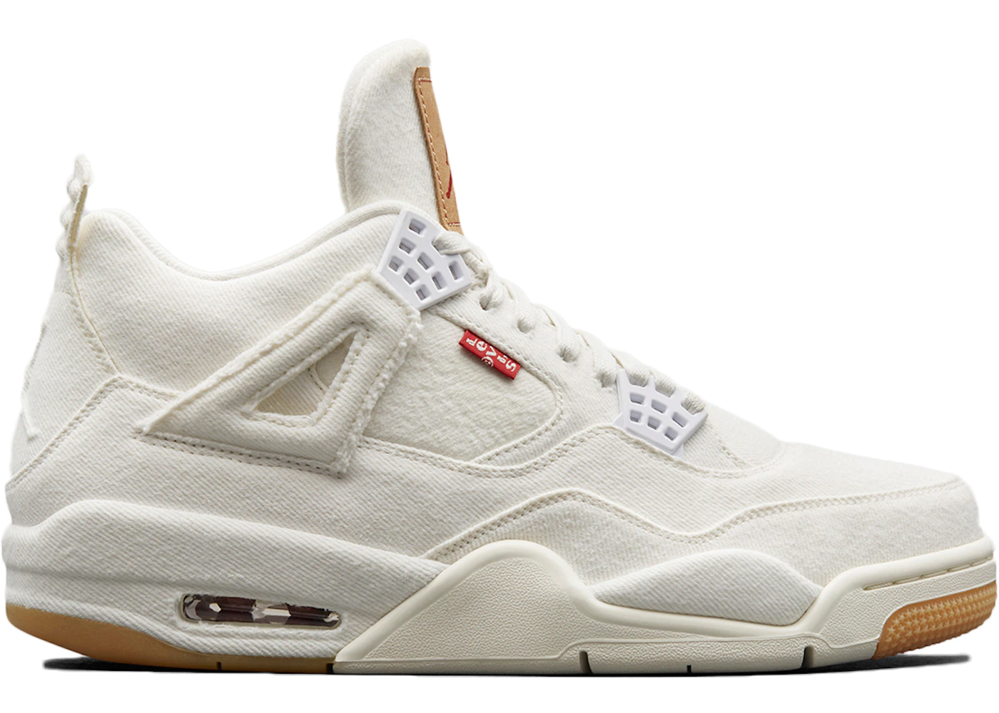 Army too much Hearing Jordan 4 Retro Levi's White (Levi's Tag) - AO2571-100 - US