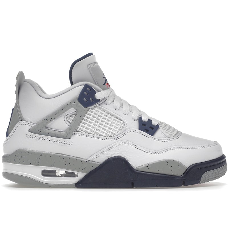Jordan 4 Retro Midnight Navy (GS) - 408452-140 - US