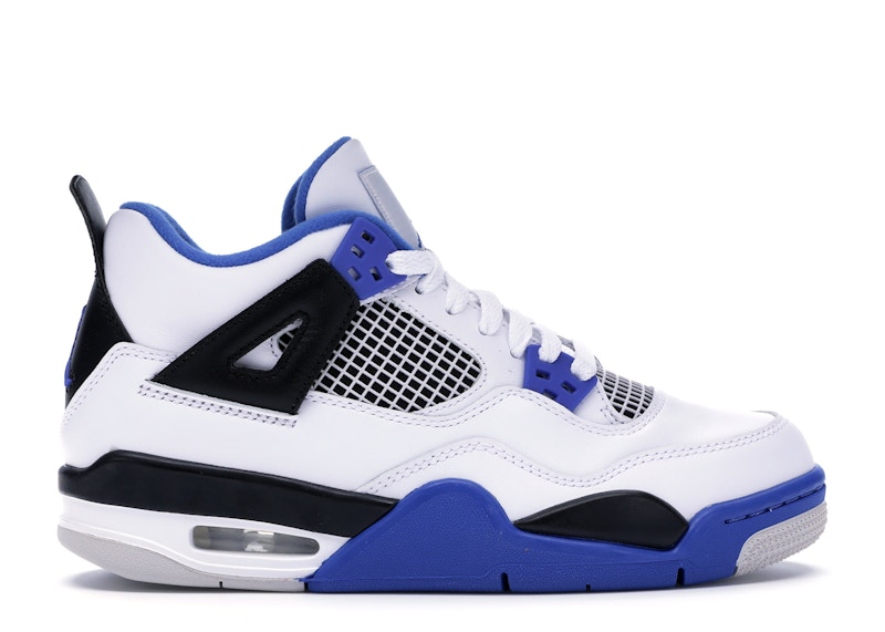 Jordan 4 Retro Motorsports (2017) (GS) Kids' - 408452-117 - US