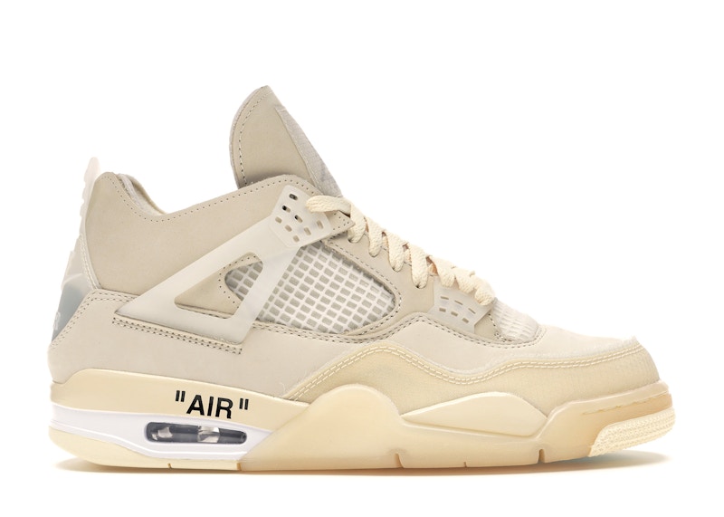 Jordan 4 Retro Off-White Sail (W) - CV9388-100