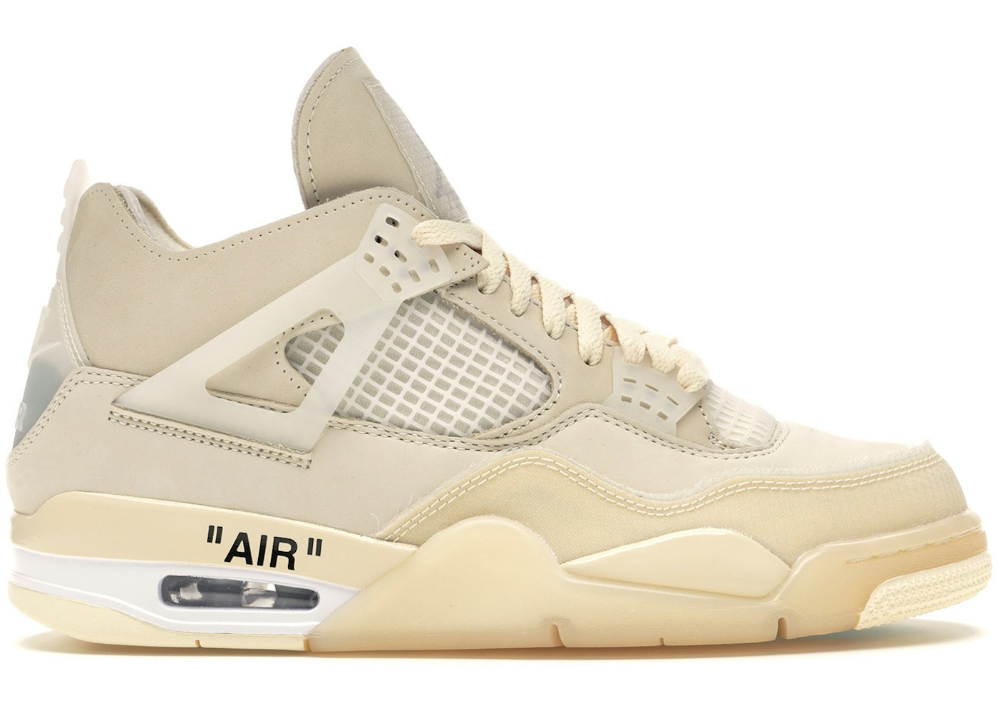 Jordan 4 Retro Off-White Sail (W) - CV9388-100