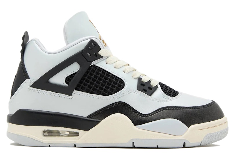 Gold jordan 4s best sale