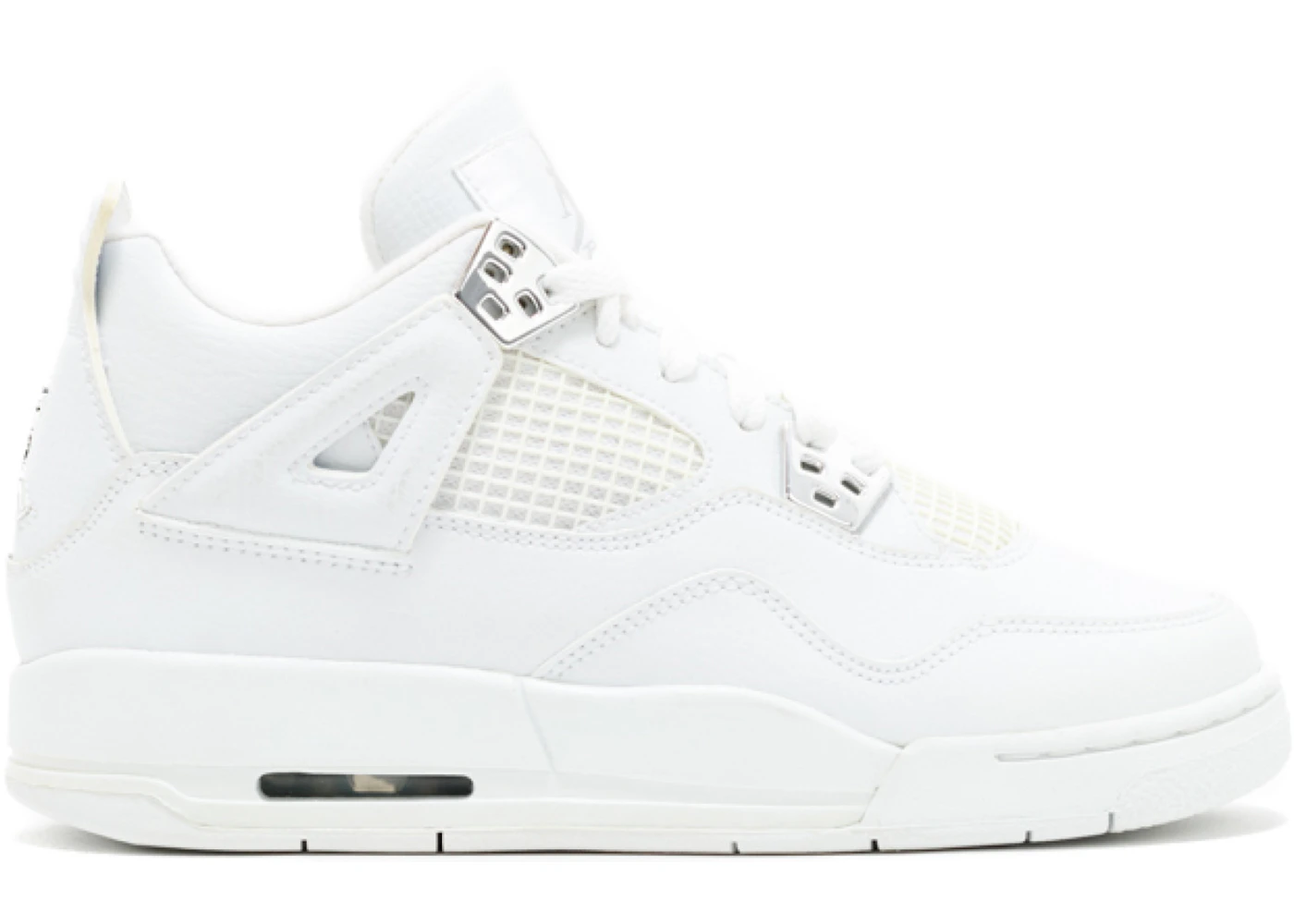 Jordan retro 4 top white pure money