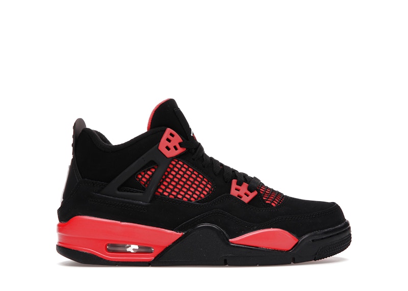 Jordan 4 Retro Red Thunder (GS) Kids' - 408452-016 - US