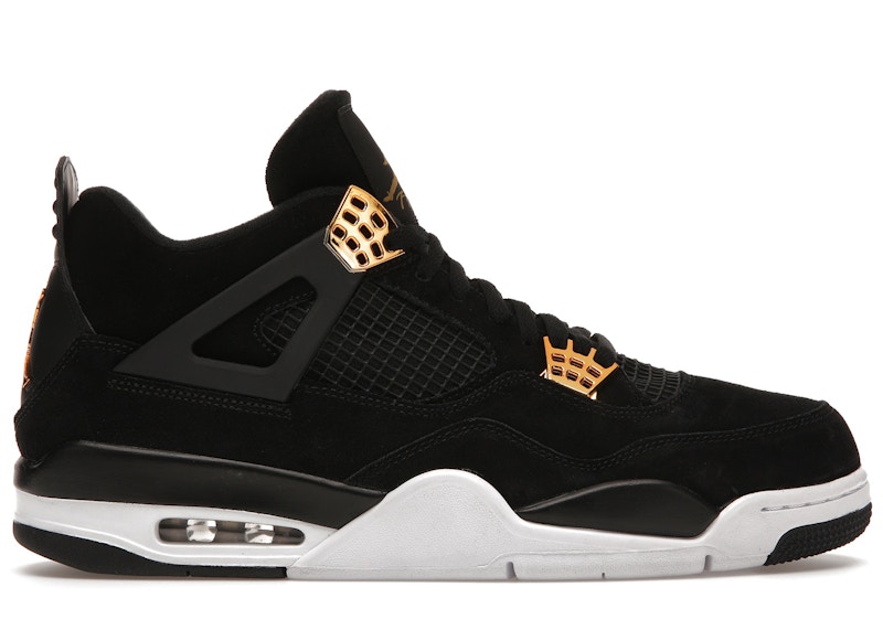 jordan 4s gold and black