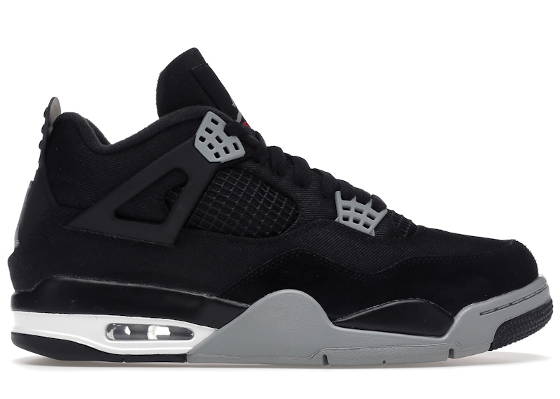 Jordan 4 Retro SE Black Canvas Men s DH7138 006 US