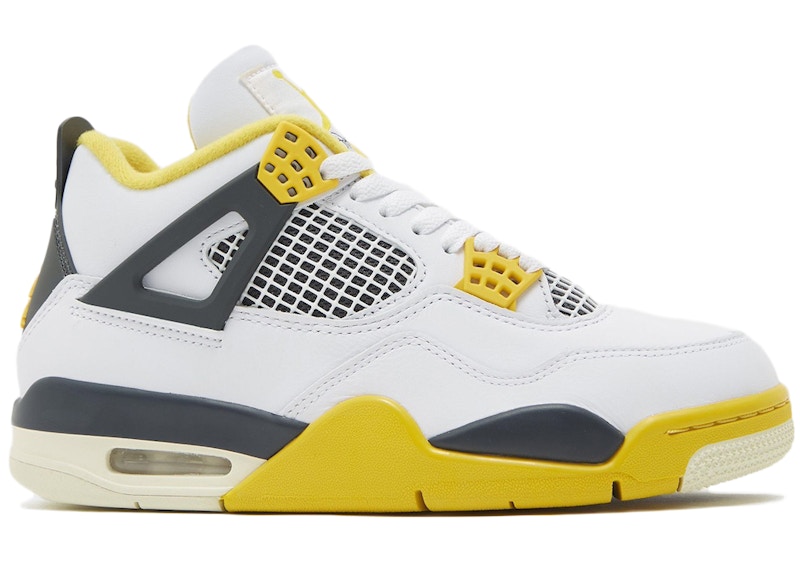 Jordan 4 Retro Vivid Sulfur (Women's) - AQ9129-101 - US