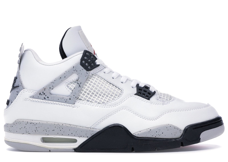 Jordan 4 Retro White Cement (1999) Men's - 136013-101 - US