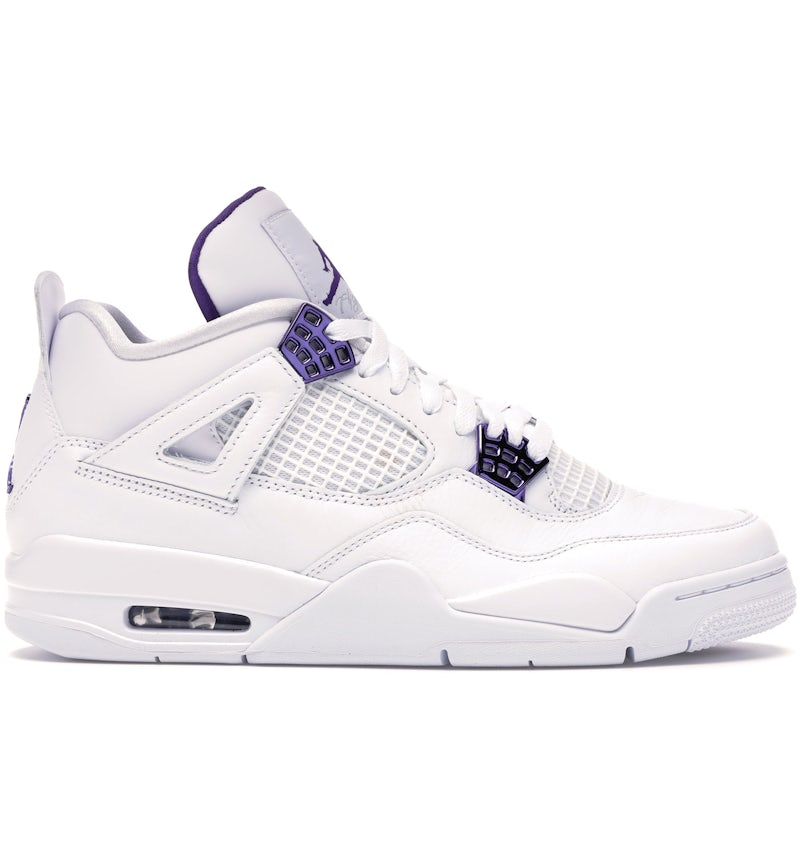 Retro Metallic All Purple 4s Jordan Retro Metallic Purple Men's