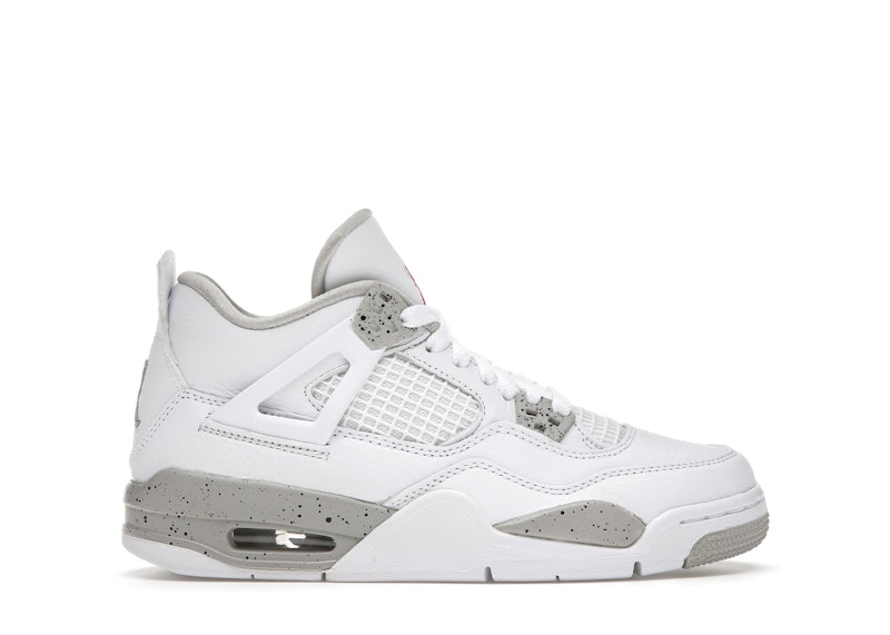 Jordan 4 Retro White Oreo (2021) (GS) Kids' - DJ4699-100 - US