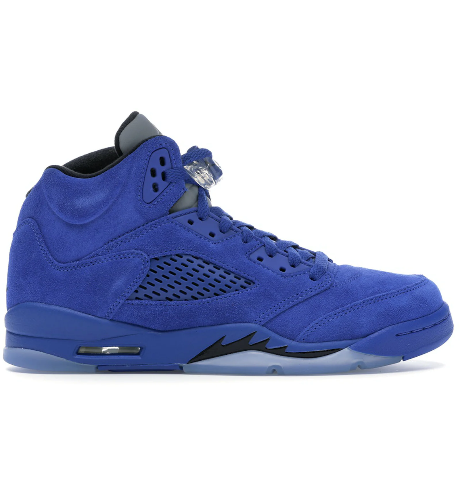 Jordan retro 5 suede blue hotsell