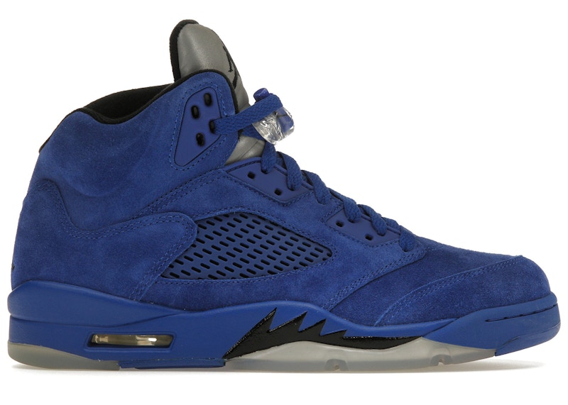 all blue jordan 5