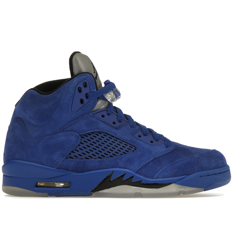 Jordan Retro camoscio blu Uomo 136027-401 IT1