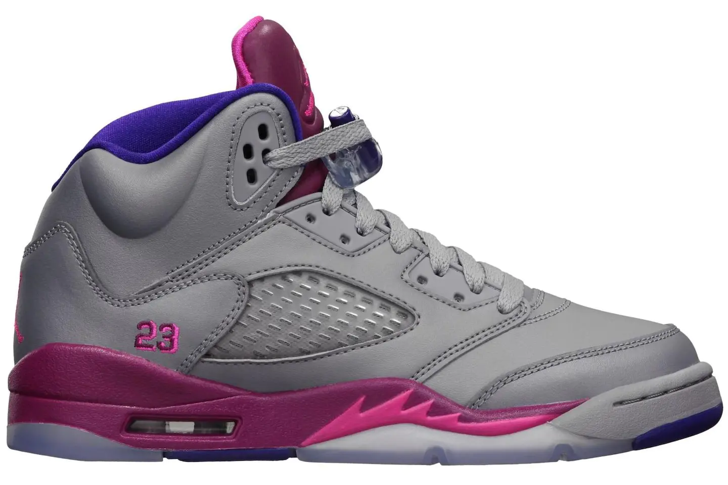 Jordan 5 Retro Cement Grey Pink (GS) Kids' - 440892-009 - US