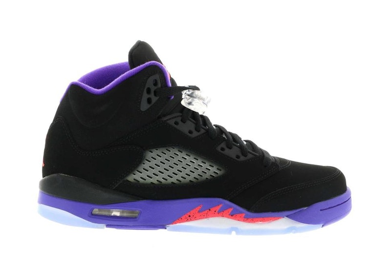 purple jordan 5's