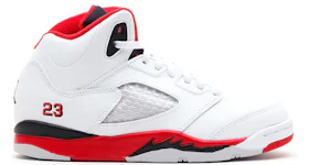 Jordan 5 Retro Fire Red Black Tongue 2013 Men s 136027 120 US