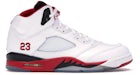 Jordan 5 Retro Fire Red Black Tongue (2013)