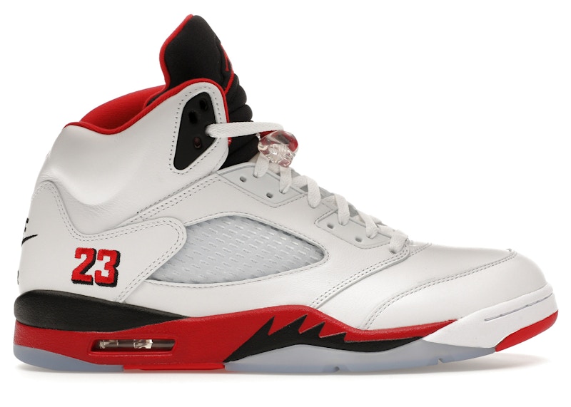 ジョーダン5 Fire Red/Black Tung No.23 Air Jordan 5 Fire Red Black Tongue 2025 HQ7978-101