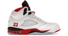 Jordan 5 Retro Fire Red Black Tongue (2025)