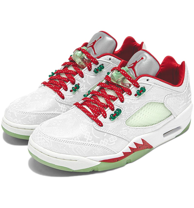 Jordan Retro Low CLOT White Silk 20th Anniversary Men's