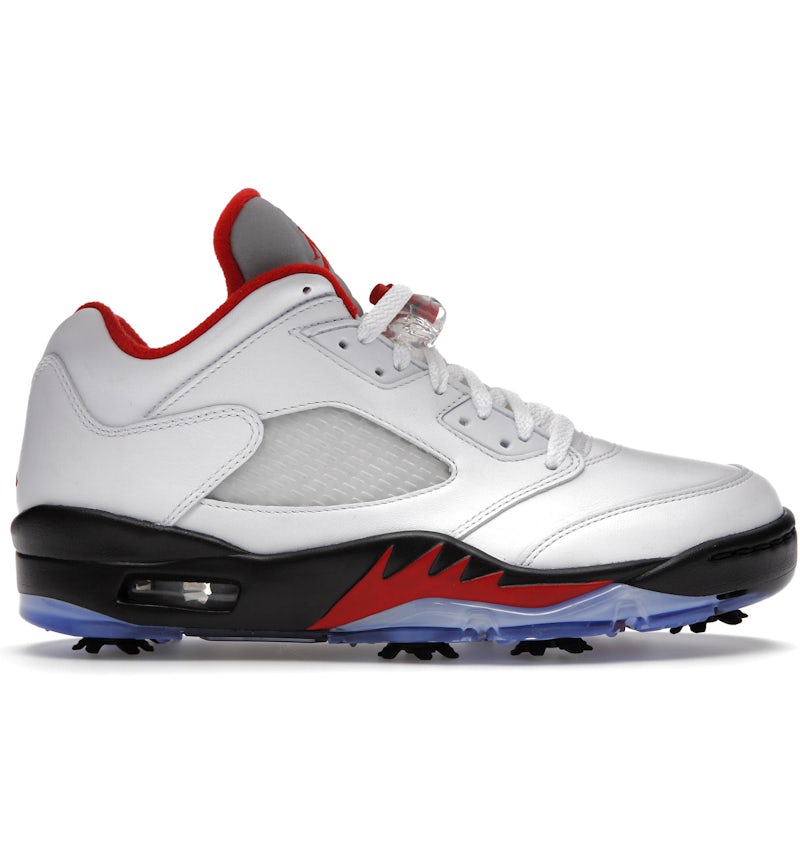 Jordan Retro Low Golf Fire Red (Silver Tongue) Men's CU4523