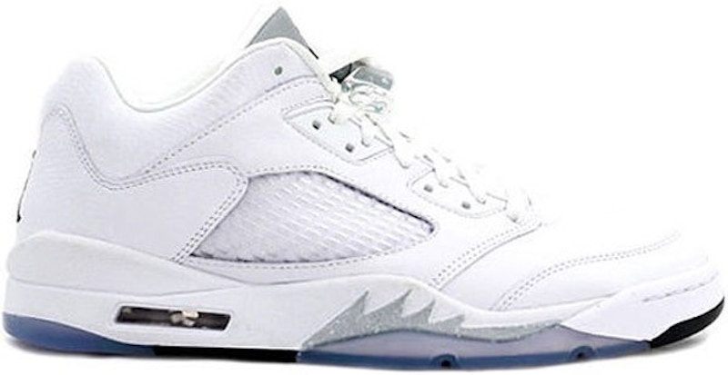 jordan retro 5 silver metallic