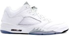 Jordan 5 Retro Low Metallic White (Women's)