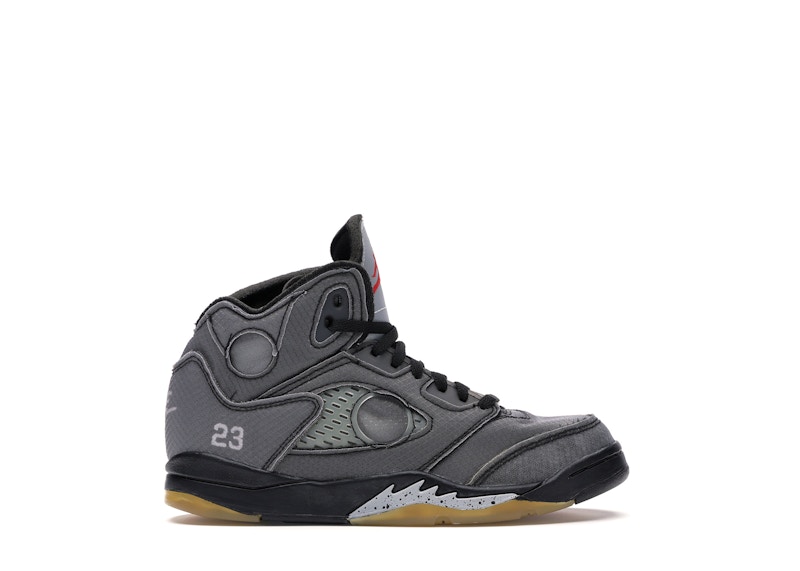 Jordan 5 Retro Off-White Muslin (PS) Kids' - CV4827-001 - US