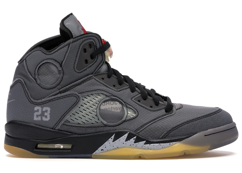 jordan retro 5 grise