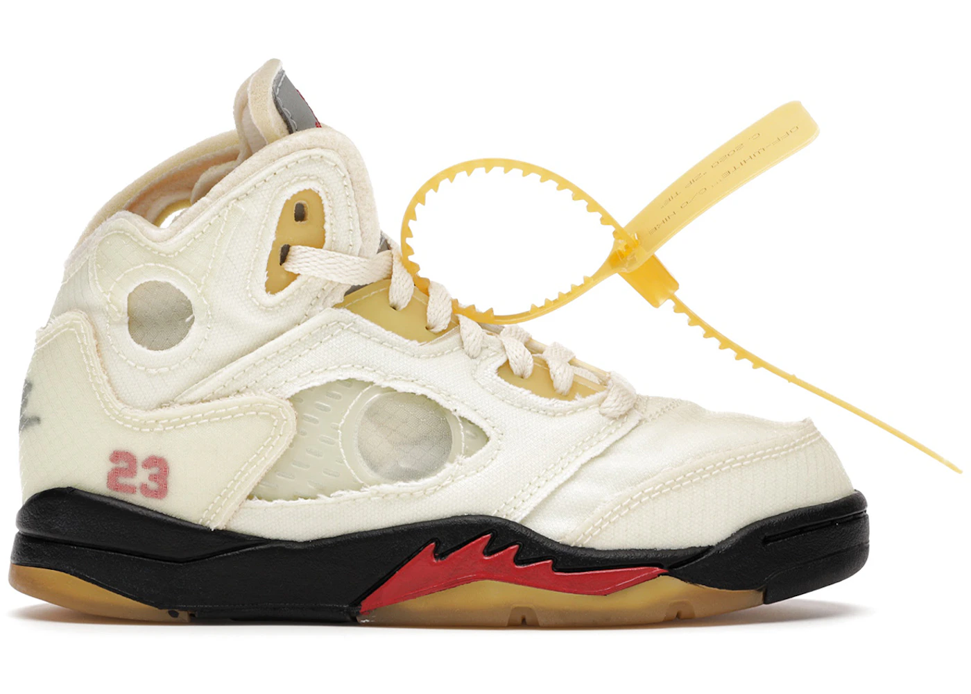 Air Jordan 5 Retro SP PS Off-White Sail Shoes